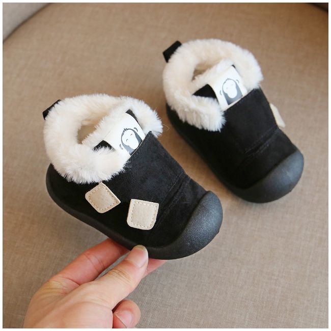 Pantofi negri imblaniti - Snow LIHYW21-4-de4