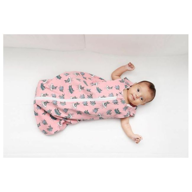 Sac de dormit copii Bunny Pink, 110 cm, 0.8 tog - Primavara KDEJ11008BUNP