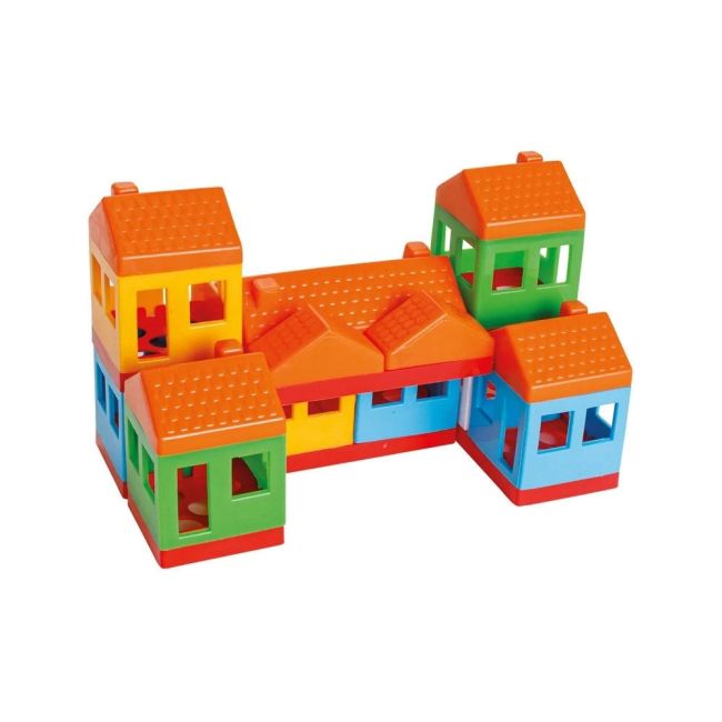 Set constructie pilsan mini city 40 piese hubpl-03-101