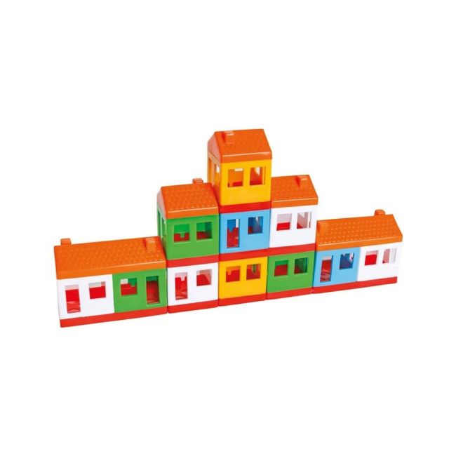 Set constructie pilsan mini city 40 piese hubpl-03-101
