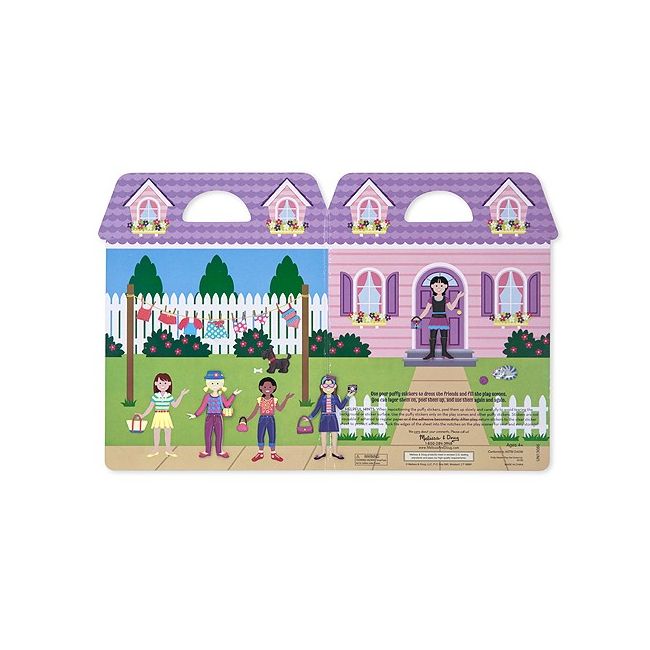 Abtibilduri pufoase imbracaminte melissa and doug - okemd2195