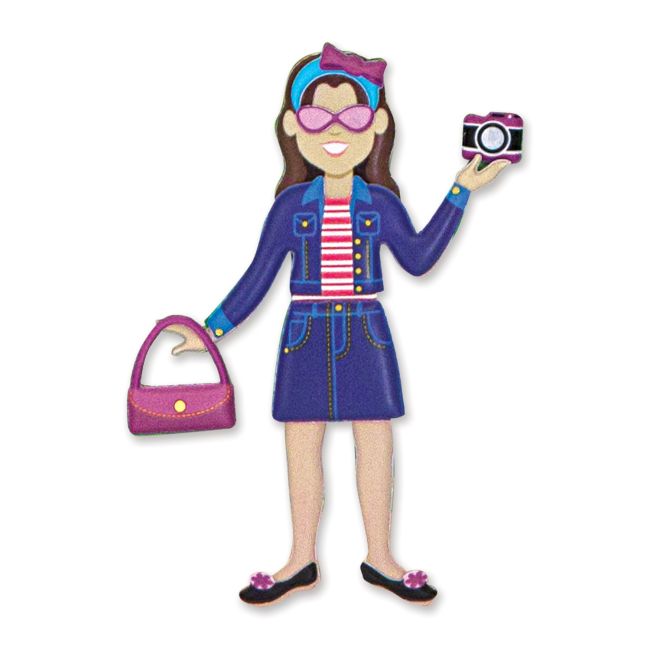 Abtibilduri pufoase imbracaminte melissa and doug - okemd2195