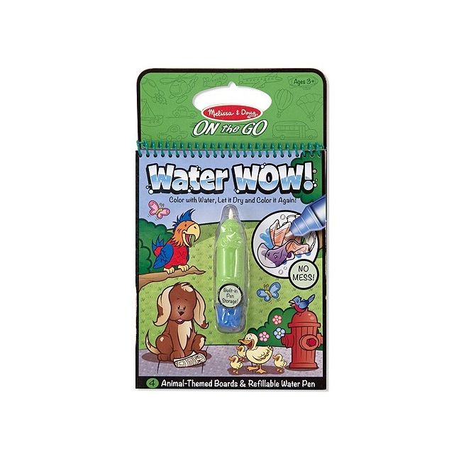 Apa magica carnet de colorat animale melissa and doug - okemd5376
