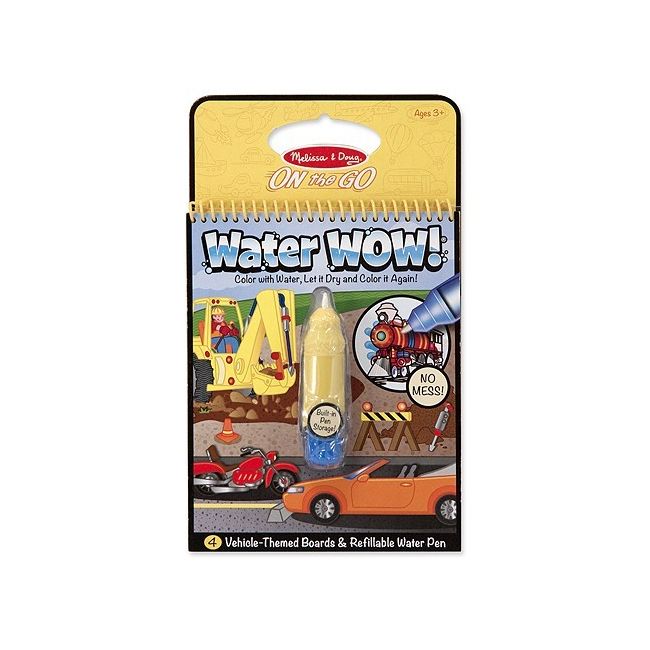 Apa magica carnet de colorat vehicule melissa and doug - okemd5375