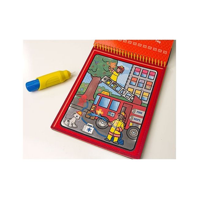 Apa magica carnet de colorat vehicule melissa and doug - okemd5375