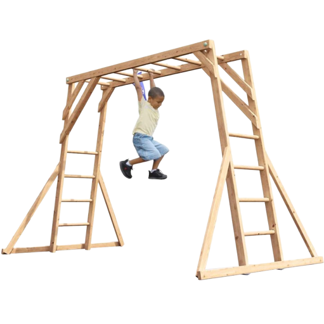 Catarator monkey bars climbing frame dunster house - okedhescapecf