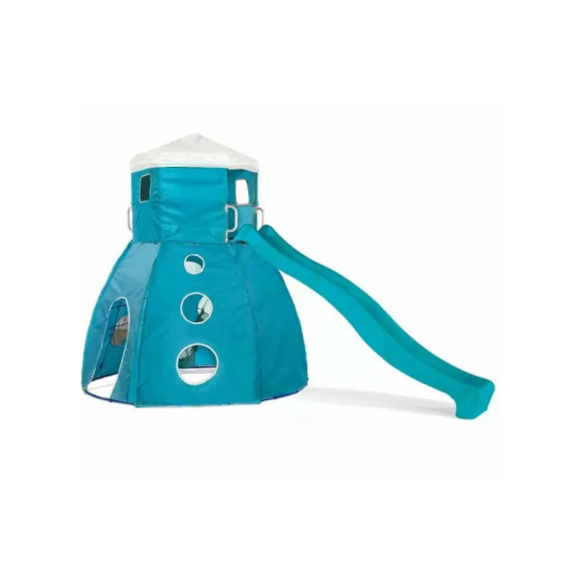 Complex de joaca copii climbing dome cu tobogn plum 22118 - okeplum22118