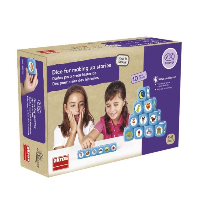 Cuburi cu povesti pentru dezvoltarea vorbirii story cubes - okeakr30770