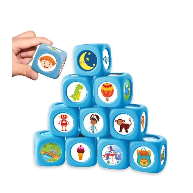 Cuburi cu povesti pentru dezvoltarea vorbirii story cubes - okeakr30770