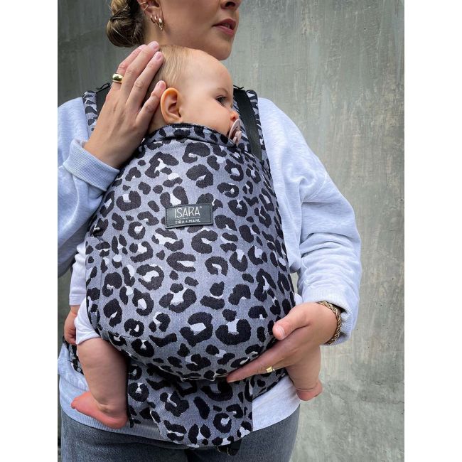 Isara quick full buckle carrier pentru tiba+marl leopard
