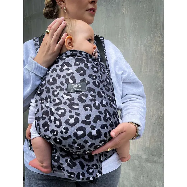 Isara quick full buckle carrier pentru tiba+marl leopard