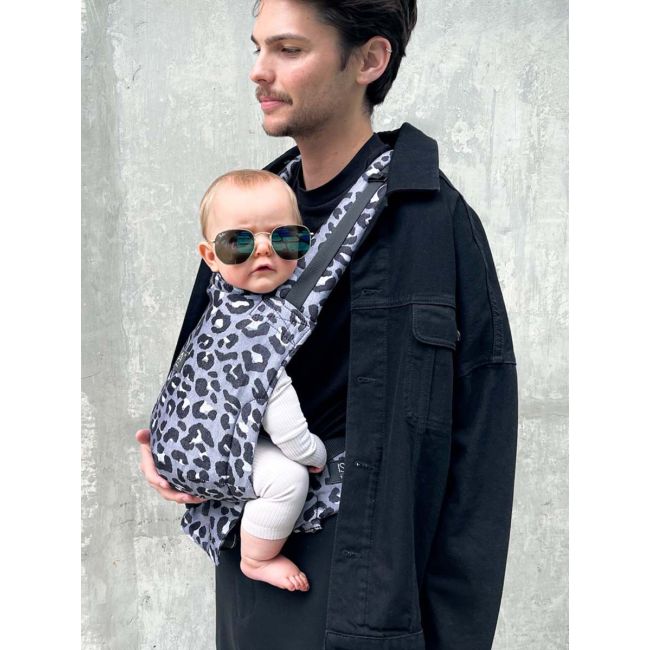 Isara quick full buckle carrier pentru tiba+marl leopard