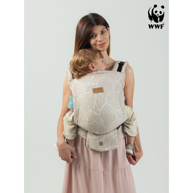 Marsupiu isara quick full buckle v2 majestic ivory forest