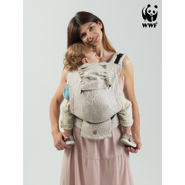 Marsupiu isara quick full buckle v2 majestic ivory forest