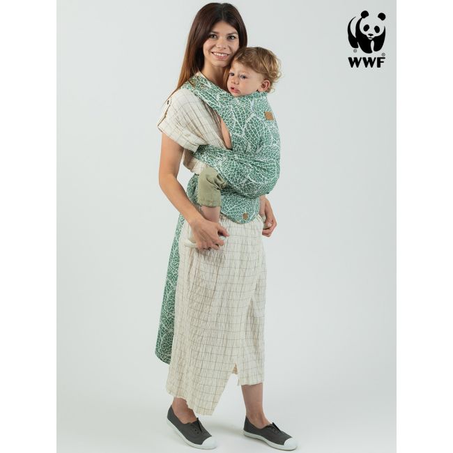 Marsupiu isara quick half buckle majestic green forest
