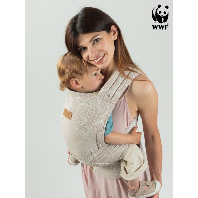 Marsupiu isara quick half buckle majestic ivory forest
