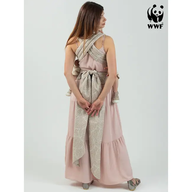 Marsupiu isara quick half buckle majestic ivory forest
