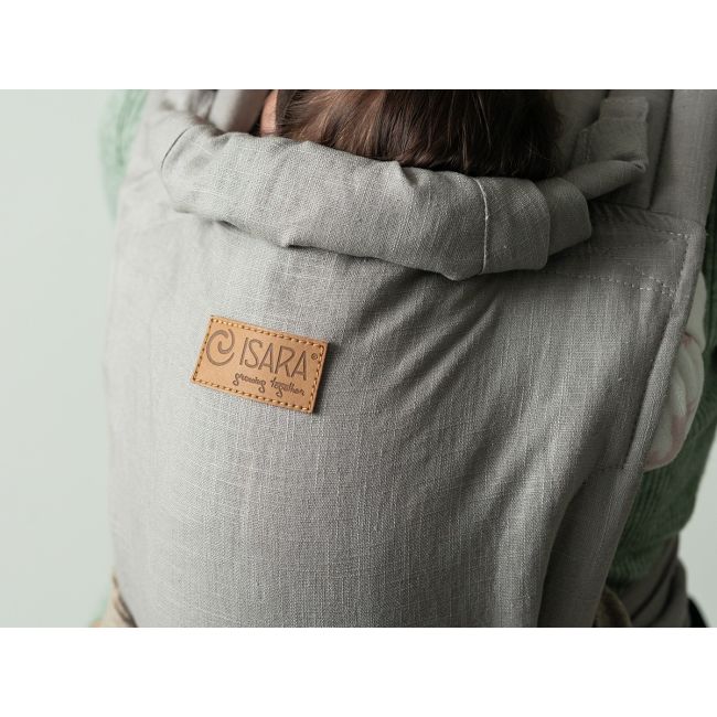 Marsupiu isara quick half buckle misty linen