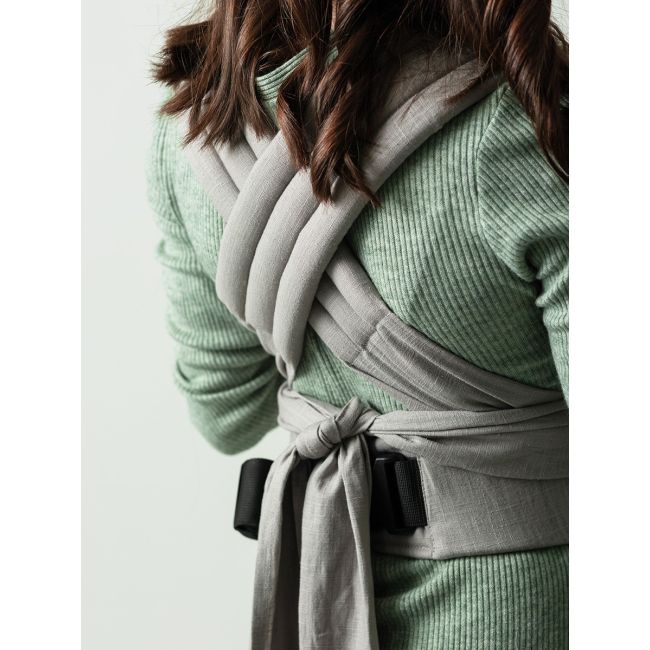 Marsupiu isara quick half buckle misty linen