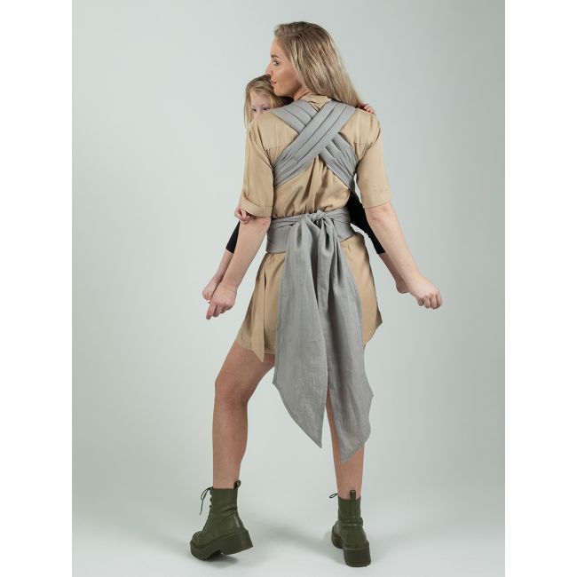 Marsupiu isara quick half buckle misty linen