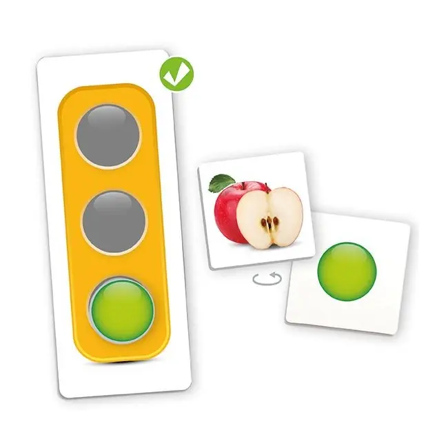 Joc educativ semaforul mancatului sanatos - okeakr20553