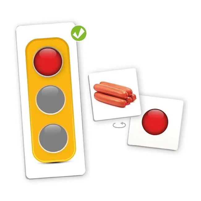 Joc educativ semaforul mancatului sanatos - okeakr20553