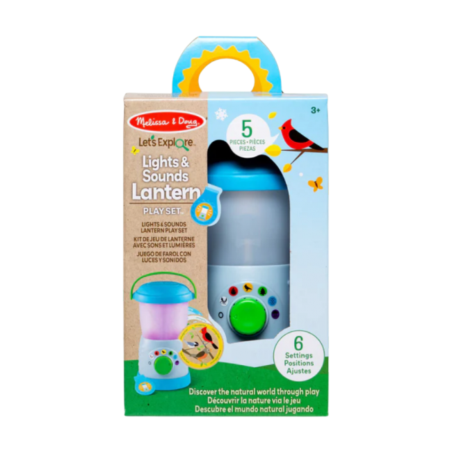 Lampa de jucarie cu lumini si sunete colectia sa exploram natura - okemd30837