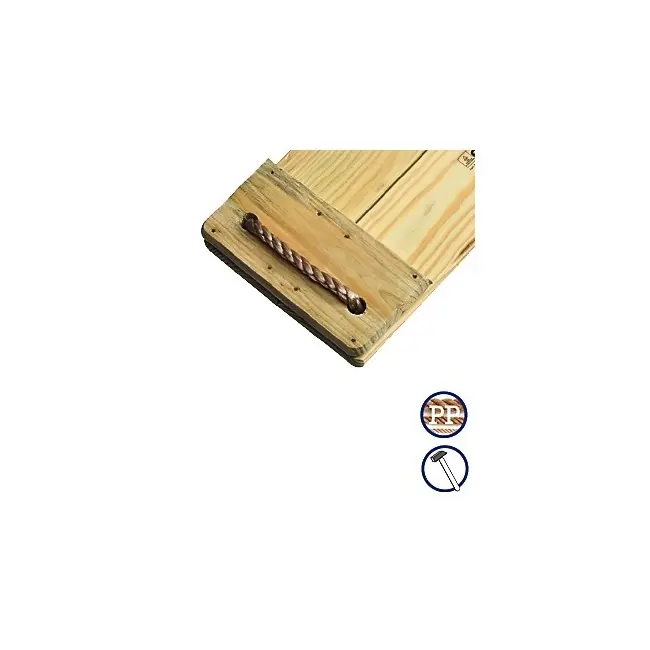 Leagan simplu cu sezut din lemn kbt - okekbt120.001.010.001