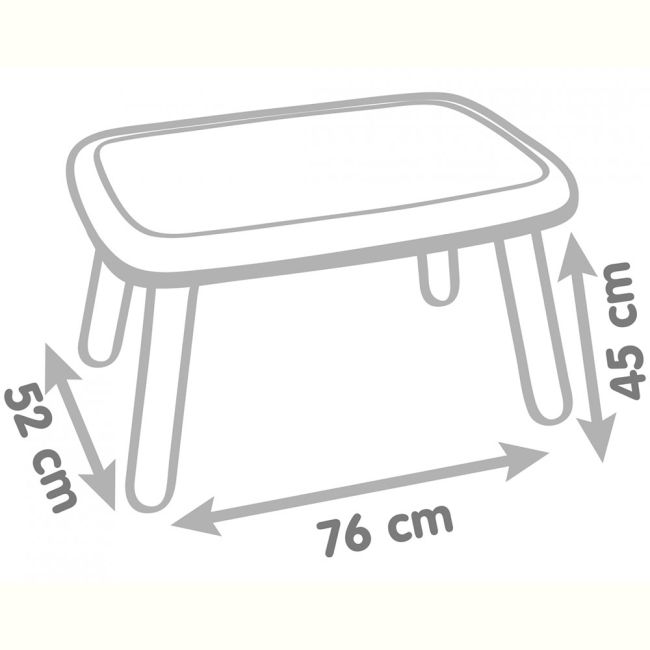 Masuta pentru copii smoby verde hubs7600880406
