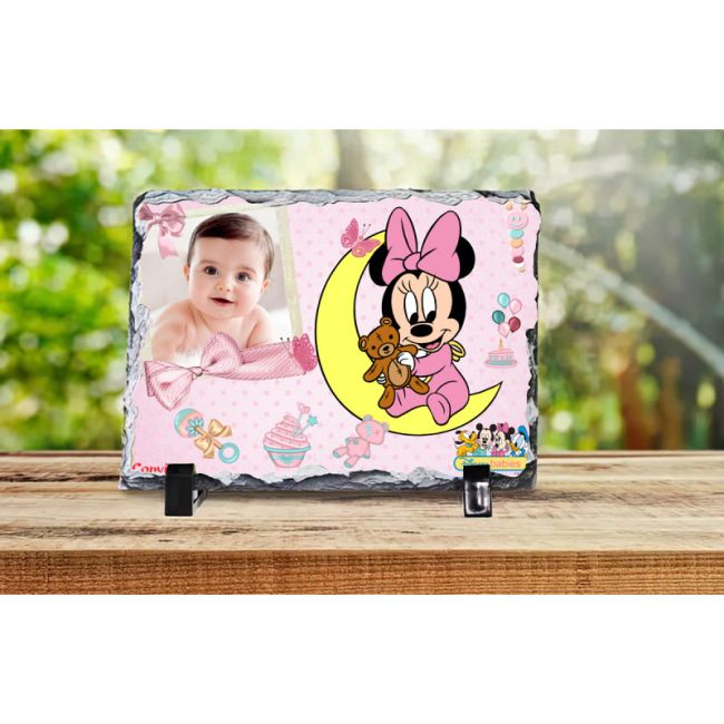 Placa Ardezie Bebe Minnie