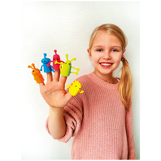 Set 27 figurine pentru deget prietenii veseli - okebel53188