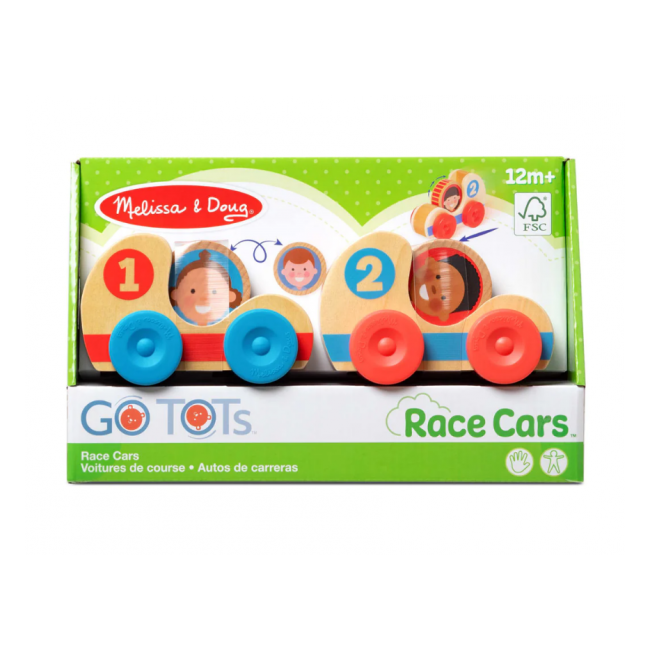 Set de doua masinute din lemn colectia go tots - okemd30737
