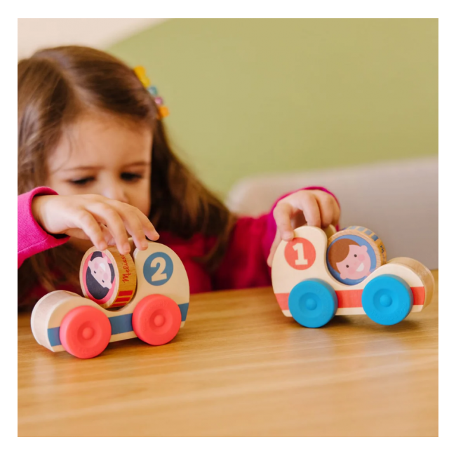 Set de doua masinute din lemn colectia go tots - okemd30737
