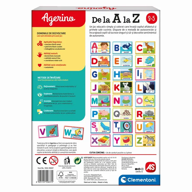 AGERINO DE LA A LA Z VIV1024-50837