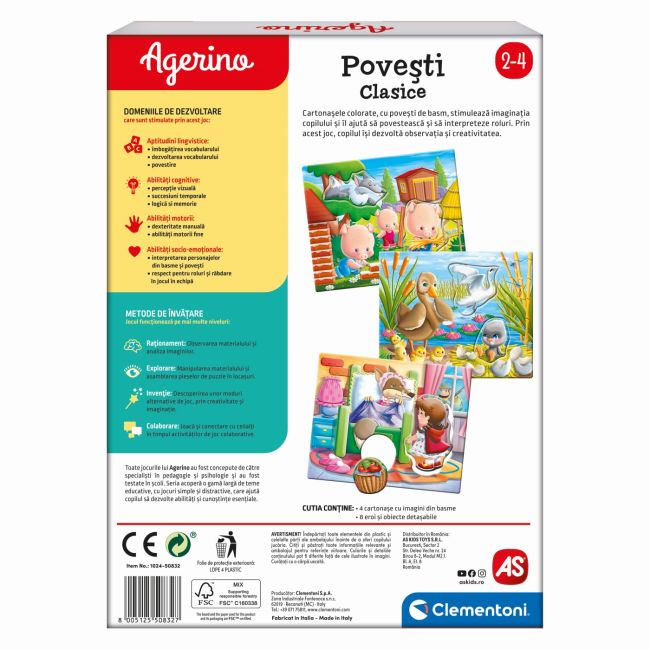 AGERINO POVESTI CLASICE EDUCATIV VIV1024-50832