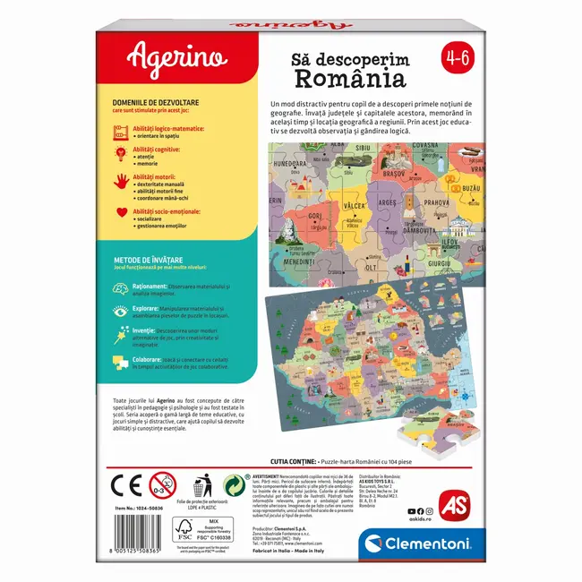 AGERINO SA DESCOPERIM ROMANIA EDUCATIV VIV1024-50836