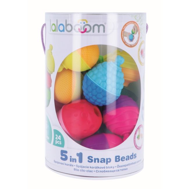 LALABOOM JOC DE DEZVOLTARE BEBE MONTESSORI 24 PIESE VIV61868