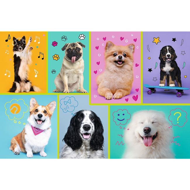 PUZZLE TREFL 100 IN LUMEA CATEILOR VIV16421