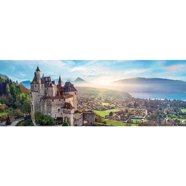 PUZZLE TREFL 1000 PANORAMA CASTELUL MENTHON VIV29055