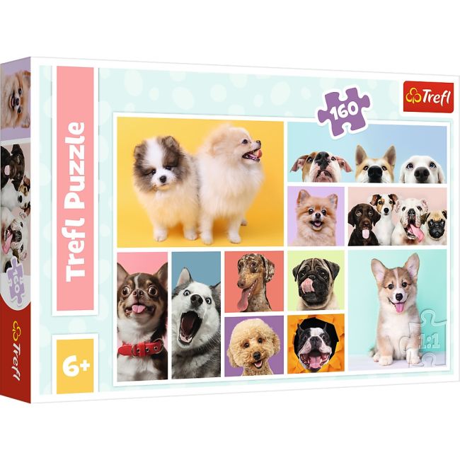 PUZZLE TREFL 160 PRIETENIA CATELUSILOR VIV15412