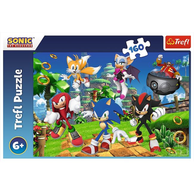 PUZZLE TREFL 160 SONIC SI PRIETENII VIV15421