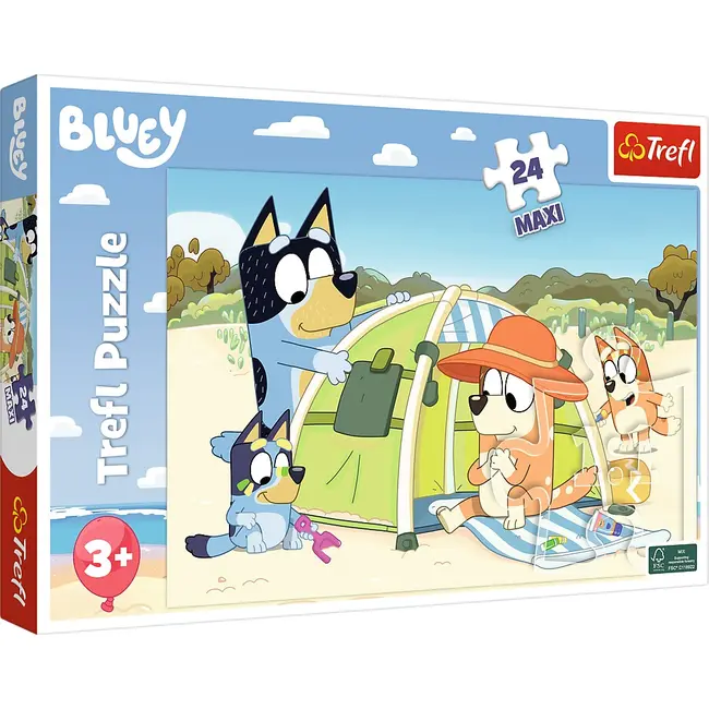PUZZLE TREFL 24 MAXI BLUEY ZIUA CEA BUNA VIV14357