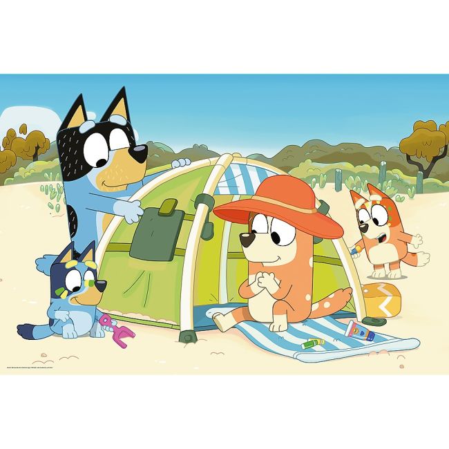 PUZZLE TREFL 24 MAXI BLUEY ZIUA CEA BUNA VIV14357