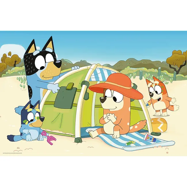 PUZZLE TREFL 24 MAXI BLUEY ZIUA CEA BUNA VIV14357