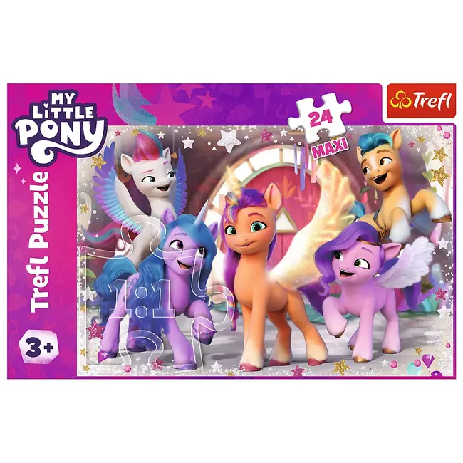 PUZZLE TREFL 24 MAXI MY LITTLE PONY O ZI FRUMOASA VIV14355