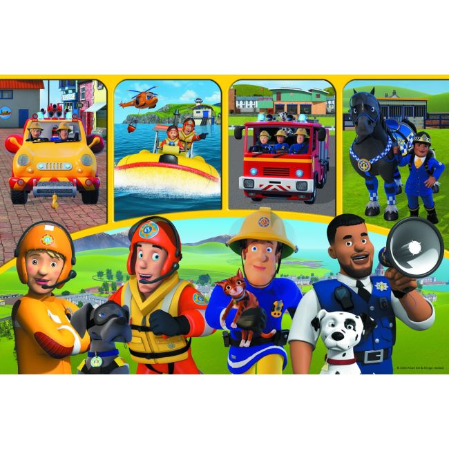 PUZZLE TREFL 24 MAXI POMPIERUL SAM VIV14356