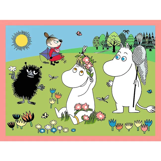 PUZZLE TREFL 2IN1 MEMO MOOMIN VIV93054