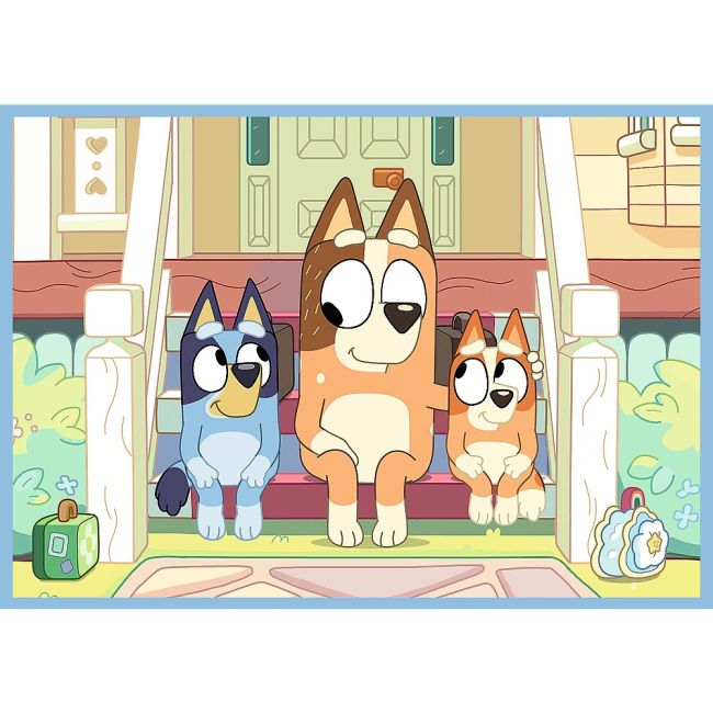 PUZZLE TREFL 4IN1 BLUEY SI LUMEA EI VIV34637