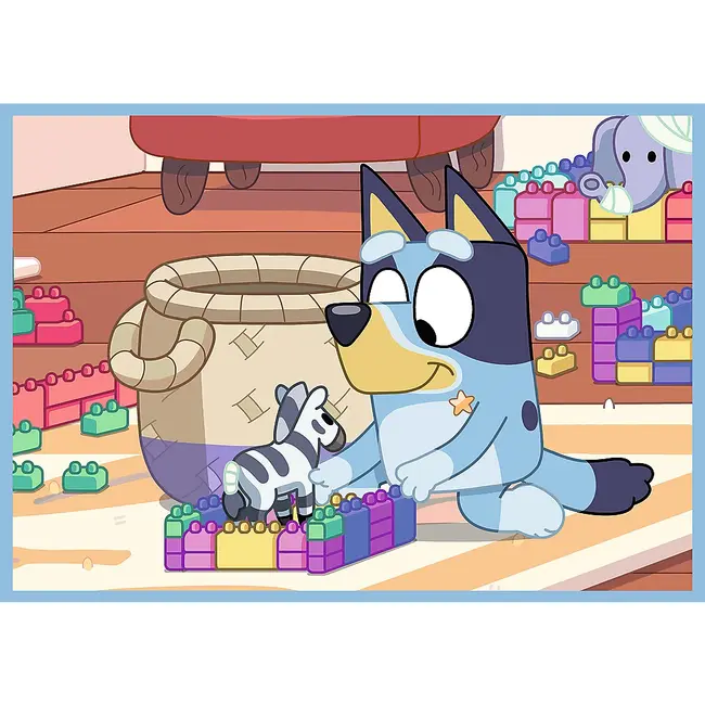 PUZZLE TREFL 4IN1 BLUEY SI LUMEA EI VIV34637