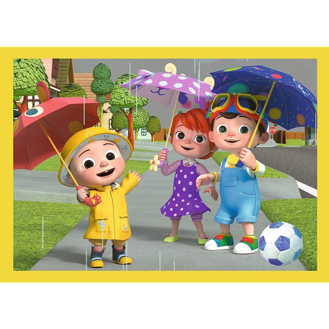 PUZZLE TREFL 4IN1 COCOMELON PREZENTAREA FAMILIEI VIV34647